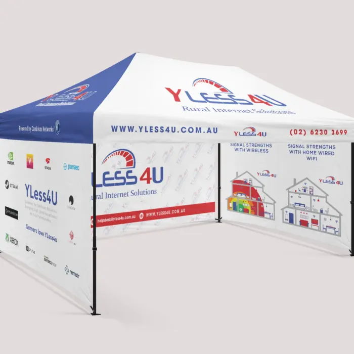 gAZEBO DESIGN FOR TRADESHOW EVENT
