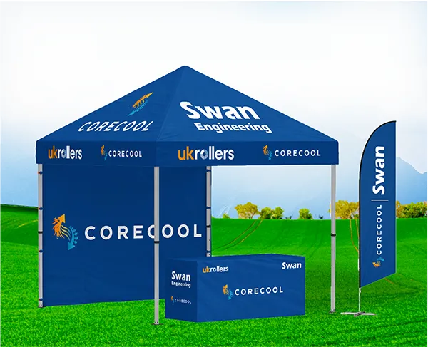 branded tent, canopy gazebo in green field outdoor exhibition idea- Graphics design by iamsaidur (12)