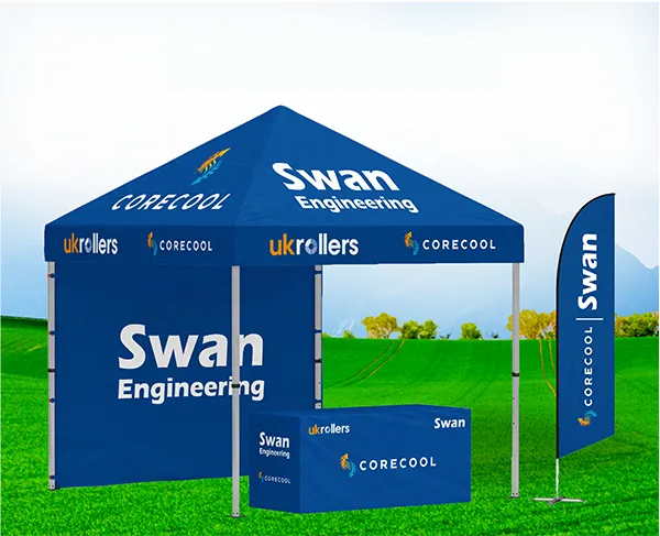 branded tent, canopy gazebo in green field outdoor exhibition idea- Graphics design by iamsaidur (13)