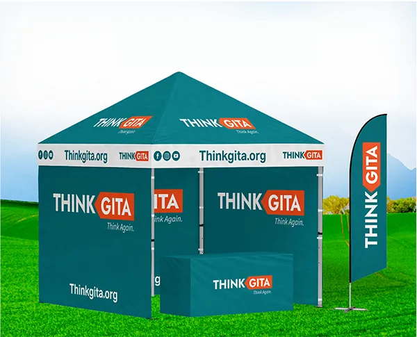 branded tent, canopy gazebo in green field outdoor exhibition idea- Graphics design by iamsaidur (14)