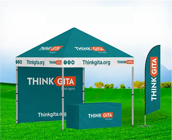 branded tent, canopy gazebo in green field outdoor exhibition idea- Graphics design by iamsaidur (15)