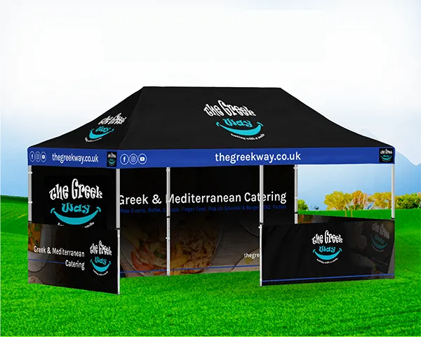 branded tent, canopy gazebo in green field outdoor exhibition idea- Graphics design by iamsaidur (19)