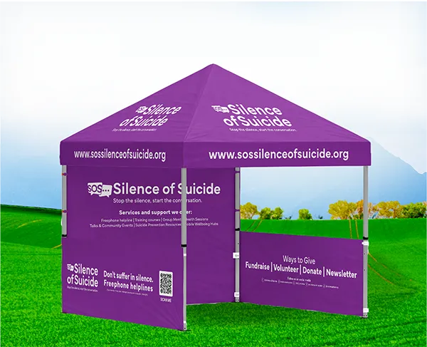 branded tent, canopy gazebo in green field outdoor exhibition idea- Graphics design by iamsaidur (4)