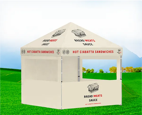 branded tent, canopy gazebo in green field outdoor exhibition idea- Graphics design by iamsaidur (5)